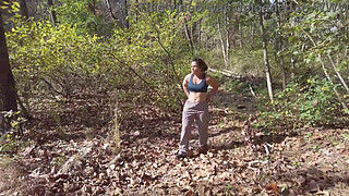 Humiliated Stepmom - Pants won't stay up