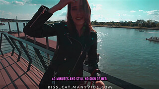 Don't Cum Inside MILF if Pulled off Condom to fuck! Public Pickup ended with Pregnancy