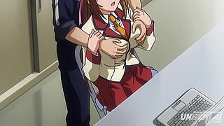 Hentai - Teacher Fucks His Petite Tight Pussy Student [Uncensored]