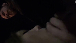 Gloryhole Sex and Cum Walk