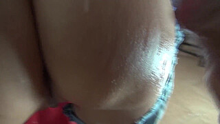 Hard anal fuck with stepbrother after perverted cum party