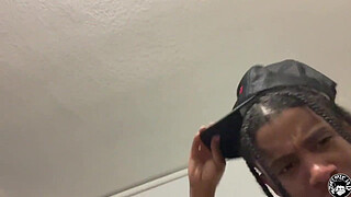 busty Canadian pawg sits on lil d pt 1