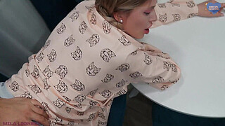 My Stepsister Asks Me To Fuck Her Before Going To Bed While Her Husband Is At Work