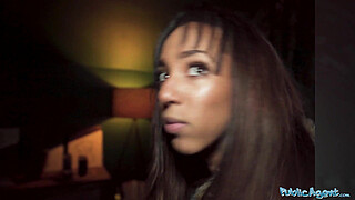 Public Agent when she saw the size of his big cock she wanted it deep in her pussy