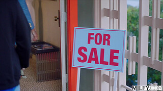 MILFY Cock-hungry realtor Penny can't resist his hard dick