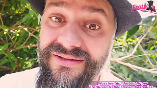 German street young woman slut picked up for amateur POV sex