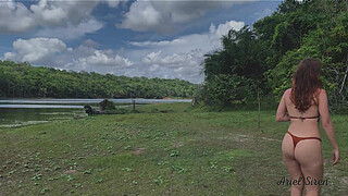 Camping Vlog - River and cum bath