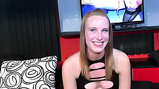 German creampie gangbang casting with a young woman slut