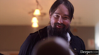 Deeper. Bad Girl Anna Claire Gets Her Mouth & Pussy Fucked Hard