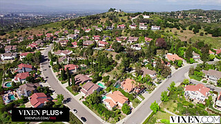 VIXEN Gorgeous Tiny Natural Babe Sky Wonderland In First Vixen Appearance