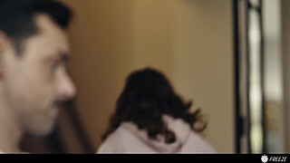 Step Daddy Freezes Stepdaughter And Fucks Her To Multiple Orgasms