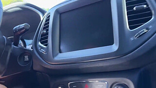 A stranger noticed that I was masturbating in the car and helped me cum