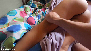 Stepdaughter removes condom from stepfather and gets pregnant by his creampie