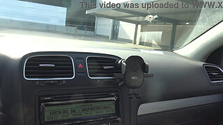 perverted tourist picks up a naughty Muslim street prostitute