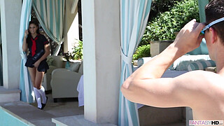 The Neighbor Turned Ariana Marie Into A Cum Loving Whore