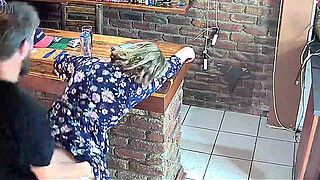 Caught my husband cheating with the neighbours slut wife