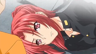 Hentai redhead gets gangbanged