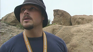 Blonde milf mom outdoors fucking