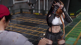 Tifa vs alien