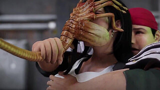 Tifa vs alien