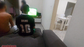 I had sex with my husband's friend because of a bet, I got horny and ended up doing DP with both of them