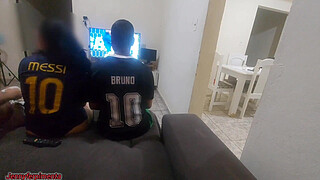 I had sex with my husband's friend because of a bet, I got horny and ended up doing DP with both of them