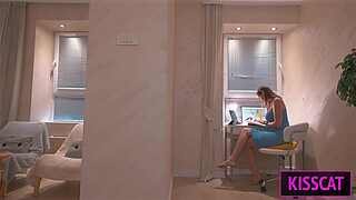 S2E1: Step son came to step dad's home, but didn't expect new hot Step mom who used him in share bed