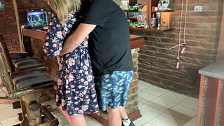 Hot milf Upskirt fuck