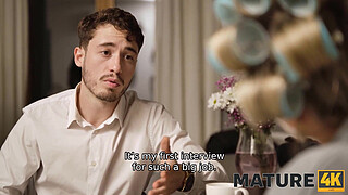 MATURE4K. Kinky Coffee Fuck