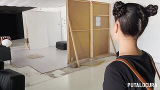 PutaLocura - Brazilian with a perfect ass swallows Torbe's cum in Pillada