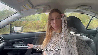 Young Hitchhiker Girl Paid Her Fare With Her Anal Hole