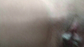 Young boy losing his virginity to my wife, he filled her pussy with cum