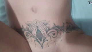 Young boy losing his virginity to my wife, he filled her pussy with cum