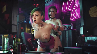 Cyberpunk pmv/cum