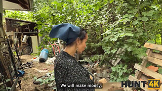 HUNT4K. Brunette Lola Danger gave Hunter the best deepthroat he ever had