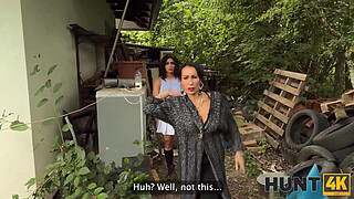 HUNT4K. Brunette Lola Danger gave Hunter the best deepthroat he ever had