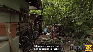 HUNT4K. Brunette Lola Danger gave Hunter the best deepthroat he ever had