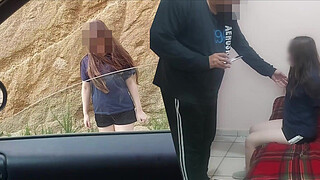 Old Man Finds Morrita a slut from a marginal neighborhood and offers her money to use her as a semen bag, real young girl, not fake 18 yo - SUBTITLES in English