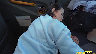 Fake Taxi Sexy Film Student makes her very own sex tape with a taxi driver