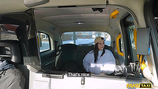 Fake Taxi Sexy Film Student makes her very own sex tape with a taxi driver
