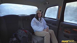 Fake Taxi Sexy Film Student makes her very own sex tape with a taxi driver