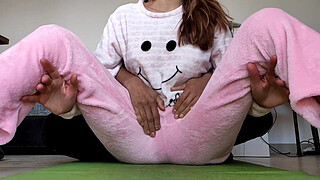 stepbrother teasing small tits whore stepsister 18yo and make her horny orgasm