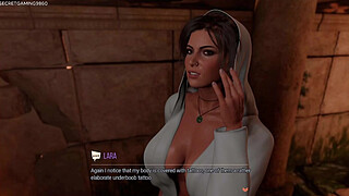 Croft Adventures #05 By PIXDES Games - Lara Croft Wants To Take a Huge Monster Cock| Anal Fingering And She Has An Orgasm In Her Huge Ass