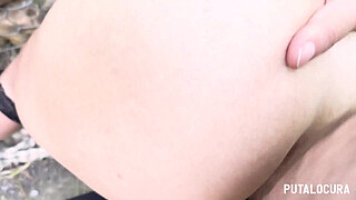 PutaLocura - The horny Canarian Dulce Maylene is caught and fucks in the park with Torbe
