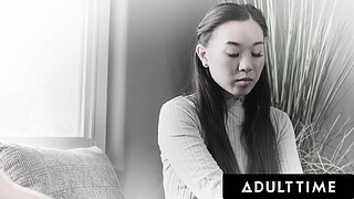 ADULT TIME - Horny Sex Addicts Therapist For Wild Reverse Gangbang!