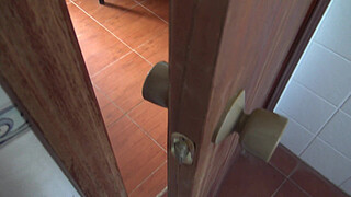 TABOO FAMILY: voyeur stepmother watching how her stepson masturbates in his bedroom