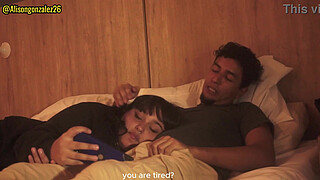 I'm sleepy stepbrother, let me lie on your legs, but don't put your penis in my mouth please!!