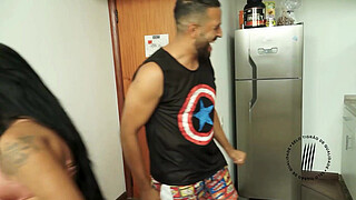 SHE RETURNED!!! LA FÚRIA DA CORRETORA PART 2 - The meeting at the carnival!! With the wonderful POCAHONTAS CARIOCA in another orgasmic scene and exclusive to the TIGRÃO CANAL!!