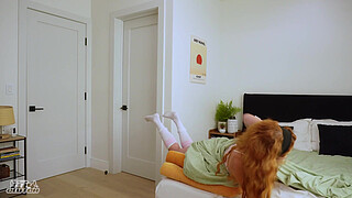 Sneaky step-sis swaps out my sex toy for her real pussy