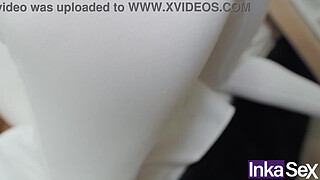 Gia White Super busty MILF fucks young Peruvian out of spite.